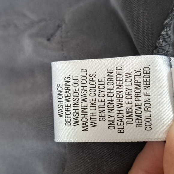 Apt. 9 Gray Utility Jacket with Relaxed Fit and Spread Collar Size Small - Picture 7 of 9